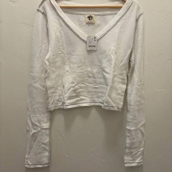 Free People Care FP Manchester Long Sleeve NWT * - Picture 3 of 5